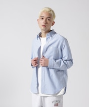 《DAILY／デイリー》BASIC OXFORD LONG SLEEVE B.D. SHIRT ／ 長袖 ベーシック オックスフォードシャツ