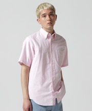 《DAILY／デイリー》BASIC OXFORD S／S B.D. SHIRT／半袖オックスフォードシャツ／AVIREX／アヴィレック