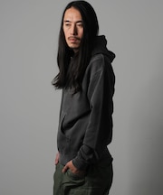 《DAILY／デイリー》FADE WASH PULL OVER PARKA ／ フェード ウォッシュ プルオーバー パーカー