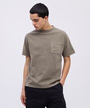《DAILY／デイリー》SHORTSLEEVE FADE WASH POCKET T-SHIRT ／ 半袖 フェイドウォッシュ ポケット