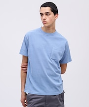 《DAILY／デイリー》SHORTSLEEVE FADE WASH POCKET T-SHIRT ／ 半袖 フェイドウォッシュ ポケット