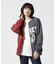 HARF GRAPHIC ZIP CARDIGAN／ ハーフグラフィックシップカーディガン