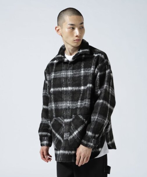 SHAGGY CHECK SHIRT ／ シャギーチェック シャツ ／ AVIREX ／ アヴィレックス