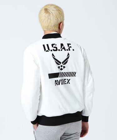 《AVIREX GOLF》MA-1 モデル ジャケット / アヴィレックス / ゴルフ/エムエーワン