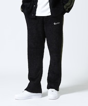 《WEB&DEPOT限定》LINED SHAGGY PANTS ／ ライン シャギー パンツ