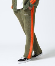 《WEB&DEPOT限定》LINED SHAGGY PANTS ／ ライン シャギー パンツ