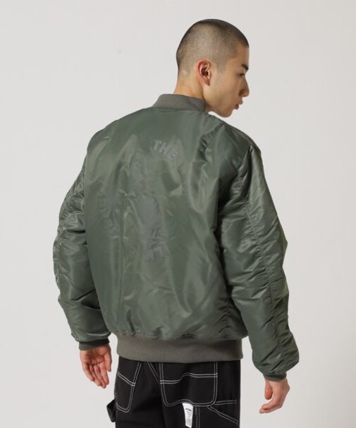 《WEB&DEPOT限定》LADY PRINT MA-1 ／ レディ プリント MA-1