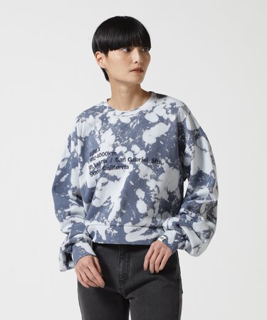UNEVEN DYEING SWEAT／ アニヴェンダイイングスウェット