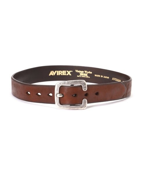 AVIREX×VINTAGE WORKS》 Wネーム Cバックル／ベルト｜アヴィレックスの