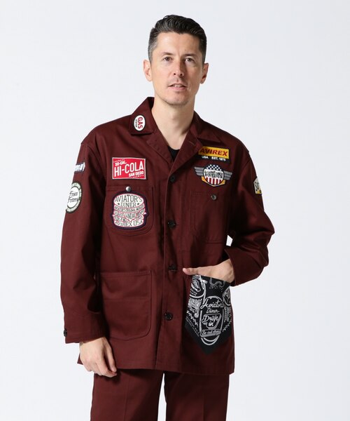 AVIREX アンチフォーリングカバーオールジャケット ANTIFOULING COVERALL JACKET ／ アンチフォーリング カバーオール
