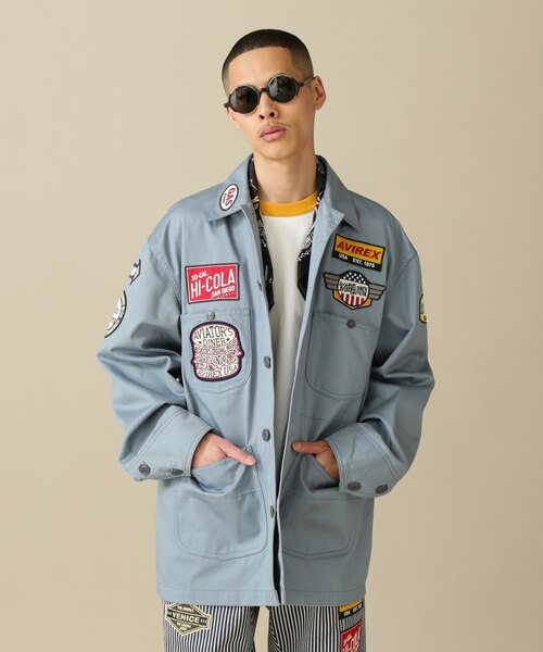 AVIREX アンチフォーリングカバーオールジャケット ANTIFOULING COVERALL JACKET ／ アンチフォーリング カバーオール