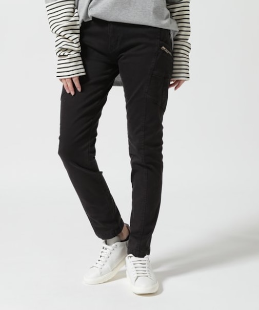 SIDE ZIP POCKET SKINNY PANTS／ サイドジップポケット スキニーパンツ