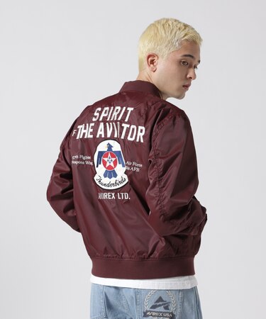 UTILITY MA-1 THUNDERBIRDS ／ ユーティリティー MA-1 サンダーバード