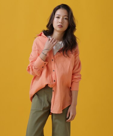 DOUBLE GAUZE WESTERN SHIRT／ ダブルガーゼ ウエスタンシャツ