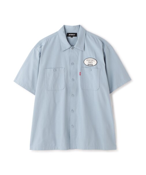 SHORTSLEEVE WORK SHIRT DINER ／ ワークシャツ ダイナー