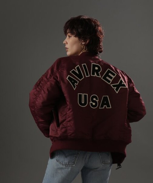 《WOMENS》MA-1 コマーシャル ロゴ／MA-1 COMMERCIAL LOGO