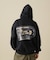 RECORD DESIGN SWEAT PULL OVER PARKA ／ レコード デザイン パーカー