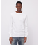 《DAILY／デイリー》THERMAL L／S CREW NECK T-SHIRT／サーマル 長袖 クルーネック Tシャツ