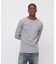 《DAILY／デイリー》THERMAL L／S CREW NECK T-SHIRT／サーマル 長袖 クルーネック Tシャツ