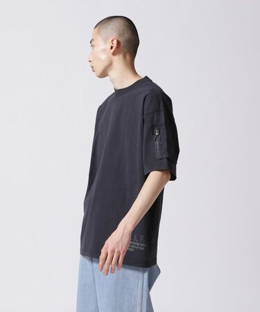FADE WASH CIGAR POCKET T-SHIRT ／ フェイド ウォッシュ シガー ポケット Tシャツ