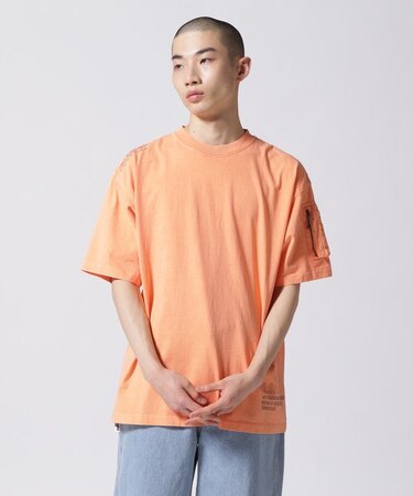 FADE WASH CIGAR POCKET T-SHIRT ／ フェイド ウォッシュ シガー ポケット Tシャツ