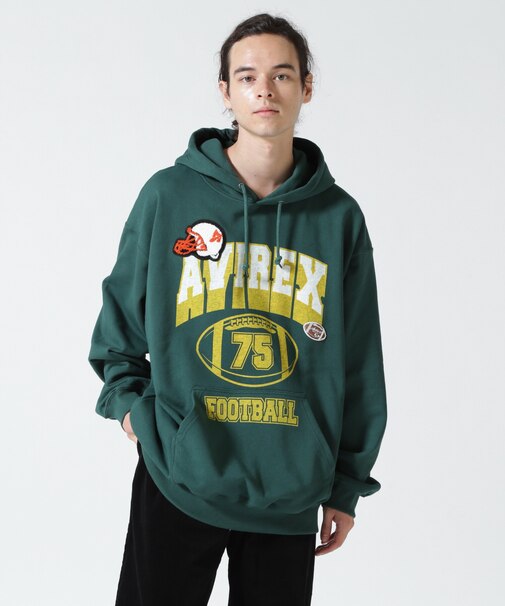 《WEB&DEPOT限定》FOOTBALL LOGO PARKA ／ フットボール ロゴ