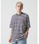 《WEB&DEPOT限定》BORDER LOGO SHORT SLEEVE T-SHIRT ／ ボーダー ロゴ 半袖 Tシャツ