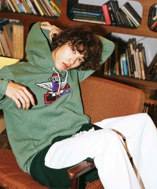 《RUSSELL ATHLETIC × AVIREX》PULL-OVER PARKA ／ プルオーバー パーカー