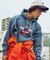 《RUSSELL ATHLETIC × AVIREX》PULL-OVER PARKA ／ プルオーバー パーカー