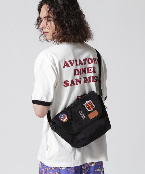 TOP GUN MINI FLAP SHOULDER BAG/トップガン ミニ フラップ ショルダーバッグ /AVIREX /アヴィレックス