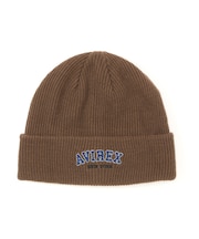 LOGO WATCH CAP ／ ロゴ ワッチ キャップ ／ ビーニー ／ AVIREX ／ アヴィレックス