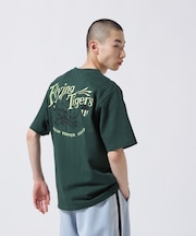 《WEB&DEPOT限定》フライング タイガース 半袖 刺繍 Tシャツ／EMB FLYING TIGERS S／S T-SHIRT
