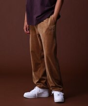 《COLLECTION》VELOUR TRACK PANTS ／ベロア トラックパンツ