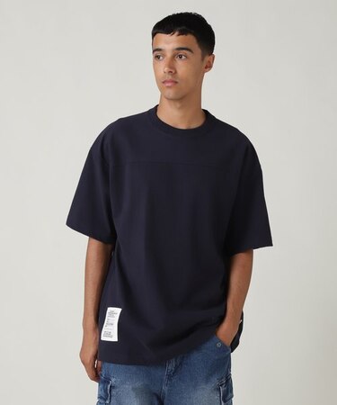BASIC HEAVYWEIGHT S/S FOOTBALL T-SHIRT / ベーシック ヘビーウェイト 半袖 フットボール Tシャツ
