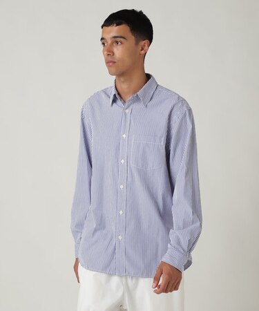 BASIC BROAD L／S SHIRT ／ ベーシック ブロード 長袖 シャツ