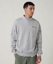 FATIGUE CREWNECK SWEAT ／ ファティーグ クルーネック スウェット ／ AVIREX ／ アヴィレックス