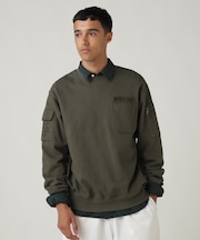 FATIGUE CREWNECK SWEAT ／ ファティーグ クルーネック スウェット ／ AVIREX ／ アヴィレックス