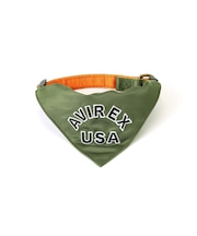 《DOG WEAR》ＭＡ－１スカーフ付きカラー　Ｍ