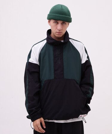 TRICOLOR HALF ZIP ANORACK ／ トリコロール ハーフジップ アノラック 