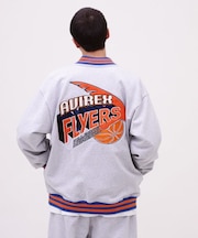 SWEAT STADIUM JACKET AVIREX FLYERS ／ スウェット スタジアム