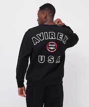 VARSITY LOGO CREW NECK SWEAT ／バーシティ ロゴ クルーネック スウェ