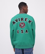 VARSITY LOGO CREW NECK SWEAT /バーシティ ロゴ クルーネック スウェ
