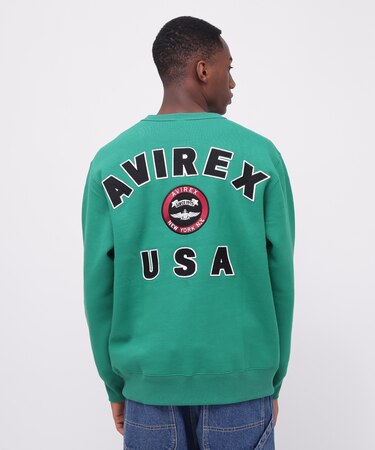 VARSITY LOGO CREW NECK SWEAT /バーシティ ロゴ クルーネック スウェ