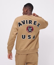 VARSITY LOGO CREW NECK SWEAT /バーシティ ロゴ クルーネック スウェ