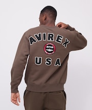 VARSITY LOGO CREW NECK SWEAT ／バーシティ ロゴ クルーネック スウェ