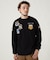L／S N.Y. A.N.G  PATCH T-SHIRT