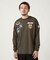 L／S N.Y. A.N.G  PATCH T-SHIRT