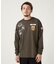 L／S N.Y. A.N.G  PATCH T-SHIRT