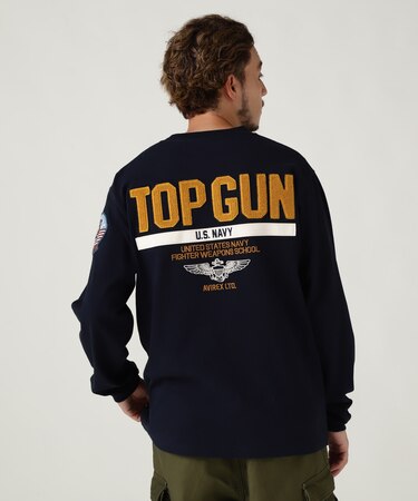 LONG SLEEVE T-SHIRT TOPGUN ／ 長袖 Tシャツ トップガン