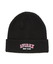 《KID’S ／ キッズ》LOGO KNIT CAP ／ ロゴ ニット キャップ ／ AVIREX ／ アヴィレックス
